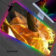 thumbnail image 1 of Demon Slayer-alfombrilla de ratón RGB para ordenador, alfombrilla de ratón grande para Gamer, alfombrillas de escritorio XL, alfombrillas para teclado y ratón LED, 80x30cm LIUWENJING unisex, 1 of 2