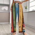 thumbnail image 2 of Bookworm Antique Book Library Pajama Pants Loose Pajamas Female Breathable Home Trousers Leisure Sleeping Pants Large Size, 2 of 6