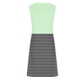 thumbnail image 5 of Vestido de Verano para Mujeres sin Mangas Estilo de Bolsillo con Cuello en V, Color Sólido Y Cómodo Vestido de Verano Casual, 5 of 5