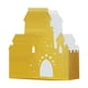 thumbnail image 3 of Caja de dulces Macarena 10 uds forma de castillo dorado para fiesta de boda, 3 of 8
