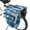 Blue Camouflage, variant on Labymos Bicycle Rear Seat Bag Cycling Bike Rack Double Pannier Bag Grocery Storage Carrier Bag Pack