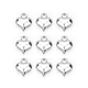 thumbnail image 2 of Encantos de colgantes de corazón 50x Heart Charms Colgantes Colgantes Accesorios de Joyería DIY Fashion Creative, 2 of 6