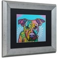 thumbnail image 2 of Trademark Fine Art "Roo" Canvas Art by Dean Russo, Black Matte, Silver Frame, 2 of 4