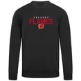 thumbnail image 2 of Men's Levelwear Black Calgary Flames Zane Carve Pullover Sweatshirt, 2 of 3