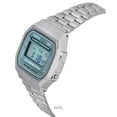 thumbnail image 3 of Casio Vintage Digital Stainless Steel Bracelet Quartz A168WA-3A Men's Watch, 3 of 4