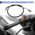 thumbnail image 3 of Unique Bargains Motorcycle Clutch Cable Motorbike Clutch Cable No.540110627 for Kawasaki NINJA 400 EX400E 2018-2022 1 Pc, 3 of 6