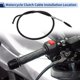 thumbnail image 3 of Cable de embrague de motocicleta Unique Bargains No.540110627 para Kawasaki NINJA 400 EX400E 2018-2022 1 Pc, 3 of 6