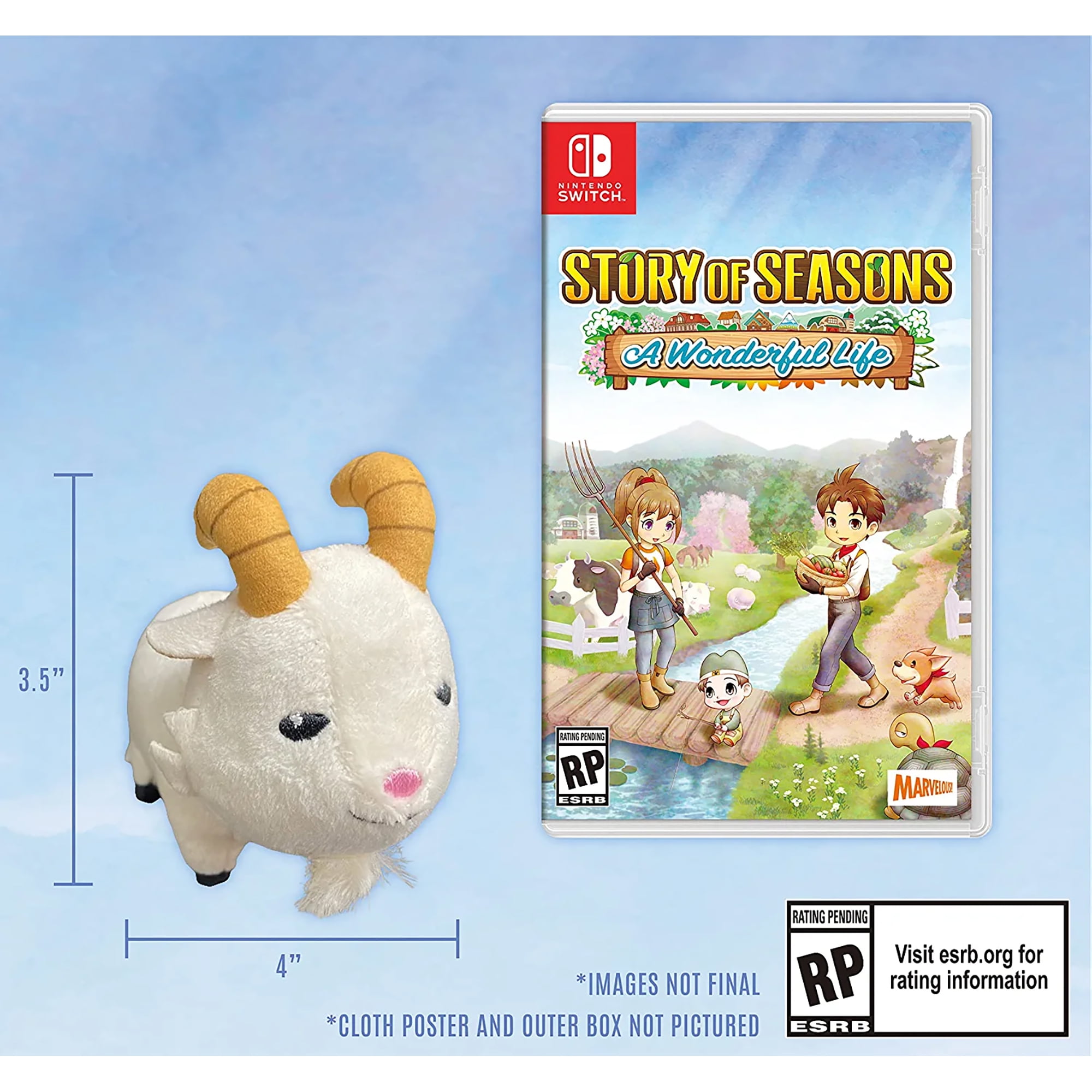 Story of Seasons: A Wonderful Life - Nintendo Switch, Nintendo Switch