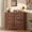 Cherry-A, variant on VVFLU Farmhouse 10 Drawers Dresser for Bedroom,Cherry Dresser Chest of Drawers, Wood Storage Dressers with Deep Drawers, Wide Modern Dressers & TV Stand for Living Room, Closet, Hallway