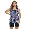 thumbnail image 3 of Lopeceal Womens Flowy Tankini Tops Only Modest Swim Tops Loose Fit Bathing Suit Tops No Bottom, 3 of 7