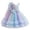 Y18-Blue, variant on PRfgtbd Tutu Dress For Girls Rainbow Tulle Princess Dresses Bowknot Flower Girl Dress Toddler Kids Wedding Birthday Party Pageant Gown Beach Party Sundress