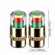 thumbnail image 3 of 4 tapones para válvulas de presión de neumáticos de coche | Sistema de alerta con indicador de 3 colores | Construcción de acero inoxidable | Compatible con coches, camiones, motocicletas y, 3 of 3