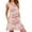 Pink Peony, variant on Women Summer Casual Swing T-Shirt Dresses Beach Cover up Loose Tank Dress XL