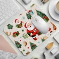 thumbnail image 2 of Christmas Square Printed Desk Mat Gaming Mouse Pad Non-Slip Rubber Bottom 8.3x9.8 Inch - Suitable for Office and Gaming, 2 of 6