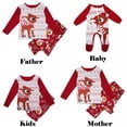 thumbnail image 2 of Ensemble de Pyjamas de Noël Assortis pour la Famille, Vêtements de Nuit pour Adultes, Femmes et Enfants, 2 of 3