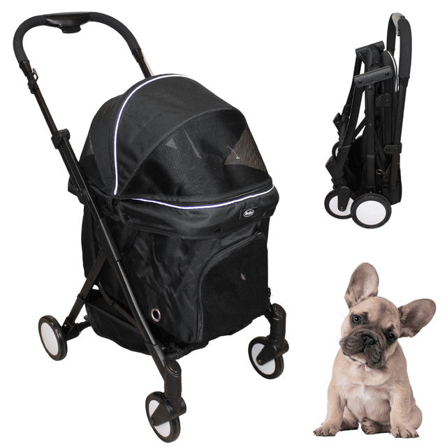 Carriola Para Mascota Plegable Pet Layka IBaby negro