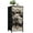 Color 2, variant on Dresser for Bedroom with 4 Storage Drawers Butterfly Mist Iridescent Glow Poster Dressers Chest of Drawers Steel Framed Fabric Closet Organizers for Entryway