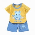thumbnail image 4 of UAYOTSE Pajamas for Baby Girls Boys Pajamas Set Soft Toddler Sleepwear Kids Clothes Suit Baby Clothes,Sizes 7-8 Years, 4 of 4