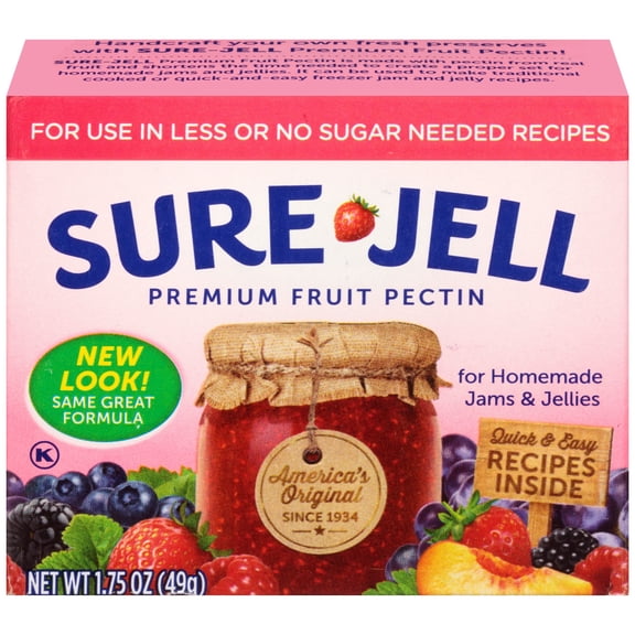 Sure-Jell Premium Light Fruit Pectin, 1.75 oz Box (Pack of 8)