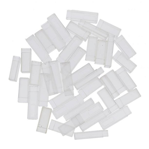 20 pcs Estuche de Almacenamiento de Cuchillas Reutilizable , Organizador de Espacios de Trabajo Y 8.5cm