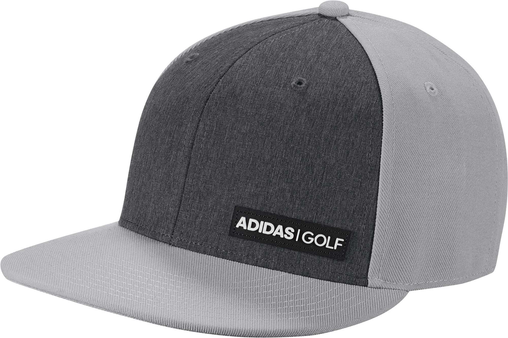 adidas flat bill golf hat