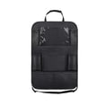 thumbnail image 1 of GOOHOCHY Bolsa de almacenamiento para asiento trasero de coche con múltiples bolsillos, organizador para teléfono, libros, tabletas, móviles, bebidas y pañuelos (negro), 1 of 8