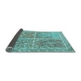 thumbnail image 2 of Ahgly Company Indoor Rectangle Persian Light Blue Traditional Area Rugs, 7' x 9', 2 of 4