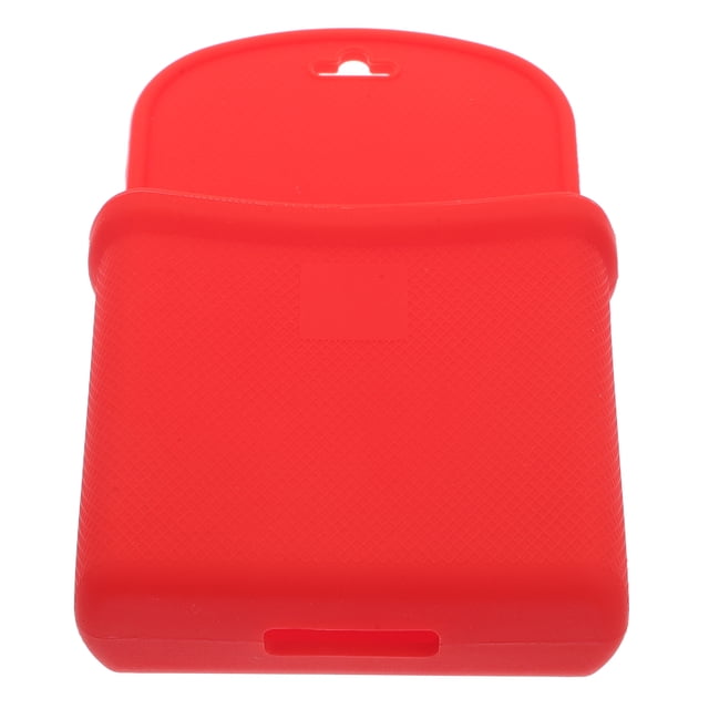 FOMIYES Bolsa De Almacenaje Para En Silicona Con Gancho Para Salida De Aire Roja