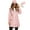 Pink, variant on Rosvigor Womens Lightweight Jackets Windbreaker Jackets Woman Long Waterproof Hooded Raincoat with Pockets