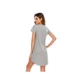 thumbnail image 5 of Womens Cute Short Sleeve Nightgown Print Night Shirt for Sleeping Sleepwear Comfy Sleep Dress S-XXL, 5 of 5