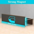 thumbnail image 2 of 6 Pack Magnetic Spice Storage Rack Organizer for Refrigerator and Oven, Bronze Fridge Organizers and Storage, 2 of 6