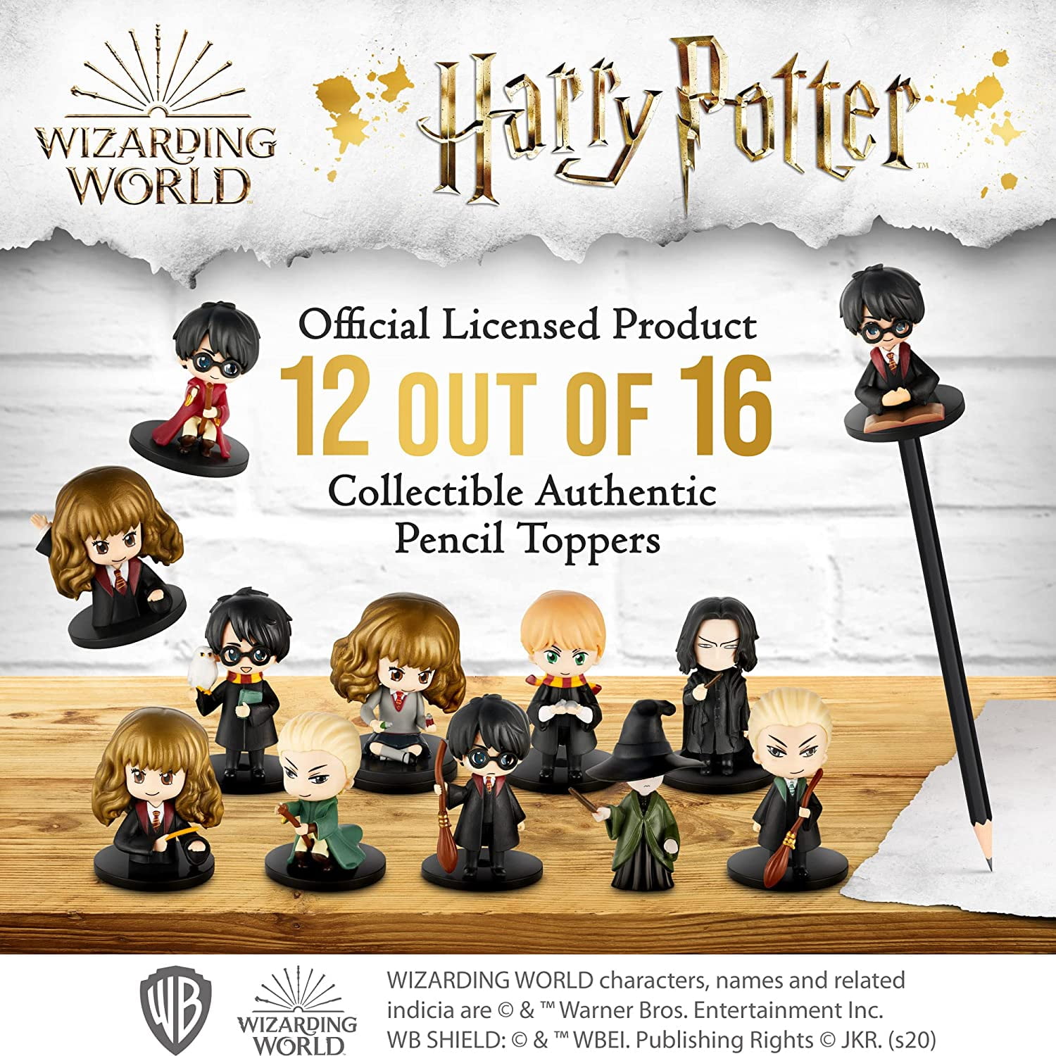 Harry Potter Pen Set Bundle ~ 3 Deluxe Harry Potter Pens Plus Fantastic  Beasts Bookmark (Harry Potter School Supplies Office Supplies)