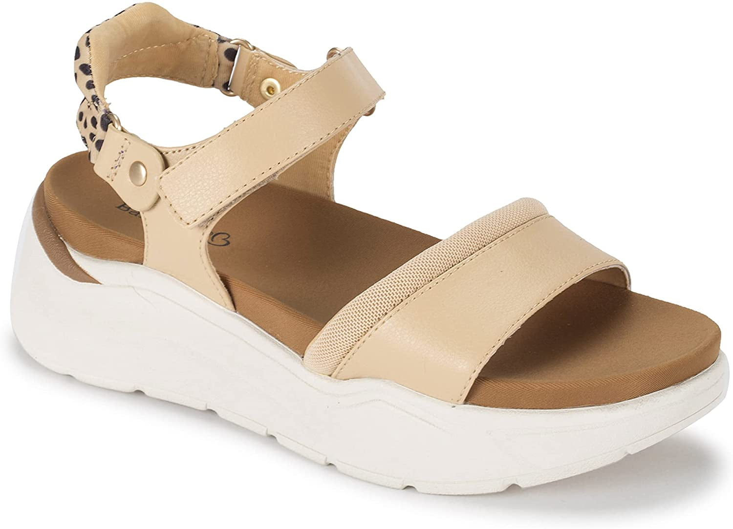 BareTraps Wincy Womens Sandals Flip Flops 6.5 Light Tan