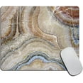 thumbnail image 1 of Marble Mouse Pad, Surreal Onyx Stone Surface Pattern Pale Blue Details Picture Rectangular Mouse Pad, Non-Slip Rubber MousePads for Office Home Laptop, 9.5"x7.9"x0.12" Inch, 1 of 5