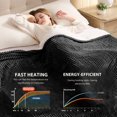 thumbnail image 4 of Electric Heated Blanket Homemate Twin Size 150x210cm 10 Heat, 4 of 7