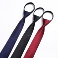 thumbnail image 2 of Raindrops ped Necktie Black for Men Suite Match Durable and Use, 2 of 6
