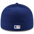 thumbnail image 4 of Men's New Era Royal Texas Rangers Game Authentic Collection On-Field 59FIFTY Fitted Hat, 4 of 5