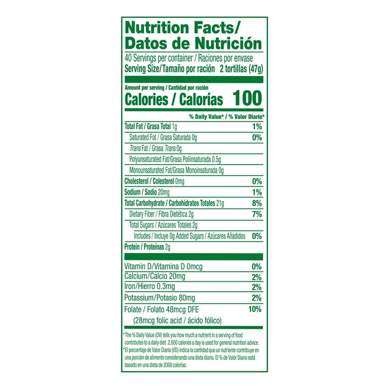 Guerrero Gluten-Free White Corn Tortillas, 80 Count