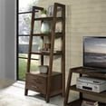 thumbnail image 7 of Atlin Designs 4 Shelf Ladder Bookcase in Saddle Brown, 7 of 7