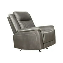 New Classic Furniture Enzo Glider Recliner- Gray