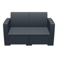 thumbnail image 3 of Compamia Monaco Causeuse d'Extérieur Gris Foncé avec Coussin, 3 of 8