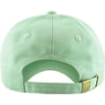 thumbnail image 4 of Classic Washed Solid Cotton Dad Hat Adjustable Baseball Cap Polo Style, 4 of 5