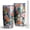 Pioneer Flower Floral, variant on 20oz Tumblers Pioneer Flower Floral Print Pattern Stainless Steel Vacuum Insulated Double Wall Travel Tumbler Cups Mug with Lid and Straw,Cleaning Brush for Cold & Hot Drinks