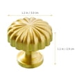 thumbnail image 4 of Miangastore Cabinet Hardware Pulls Golden 1Pack 1.2in, 4 of 8