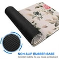 thumbnail image 6 of Long Mouse Pads for Desk,Pioneer Flower Floral Print Pattern Desk Mats on Top Of Desks, Desk Mouse Pad Extra Large with 3mm Non-Slip Base and Stitched Edge for Gaming,Office,Work,Home 31.5"x11.8", 6 of 6