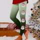 thumbnail image 1 of WILLBEST Leggings de Yoga de Cintura Alta para Mujer, Suaves, Elásticos, Cómodos, con Estampado Navideño Y Diseño de Bloques de Color para Fitness Y Running 2686 Mediana, 1 of 4