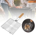 thumbnail image 6 of oshhnii BBQ Basket Cooking Stainless Steel Folding Outdoor Large Grilled Fish Clip Grill, 6 of 9