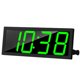 thumbnail image 1 of Reloj de pared digital grande inteligente Control de la aplicación Hora / Fecha / Temperatura Pantal Tomshoo Negro, 1 of 7