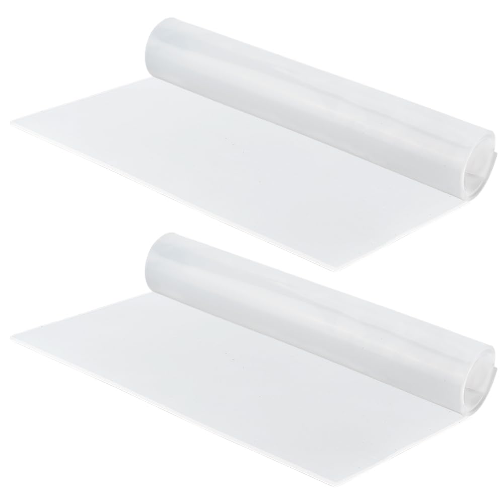White Solid Square Silicone Rubber Strip - High Temp Sealing Gasket (Choose Size From Seller)