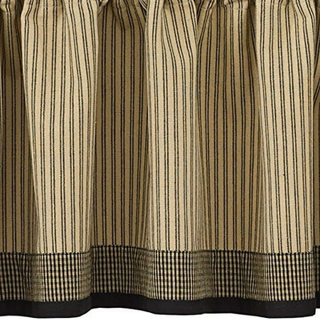 Primitive Star Lined Swag 72 By 36 Shirr On Conventional